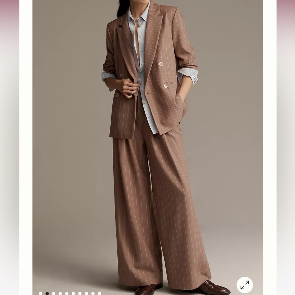 NWT 2-PIECE MAEVE PINSTRIPE SUIT